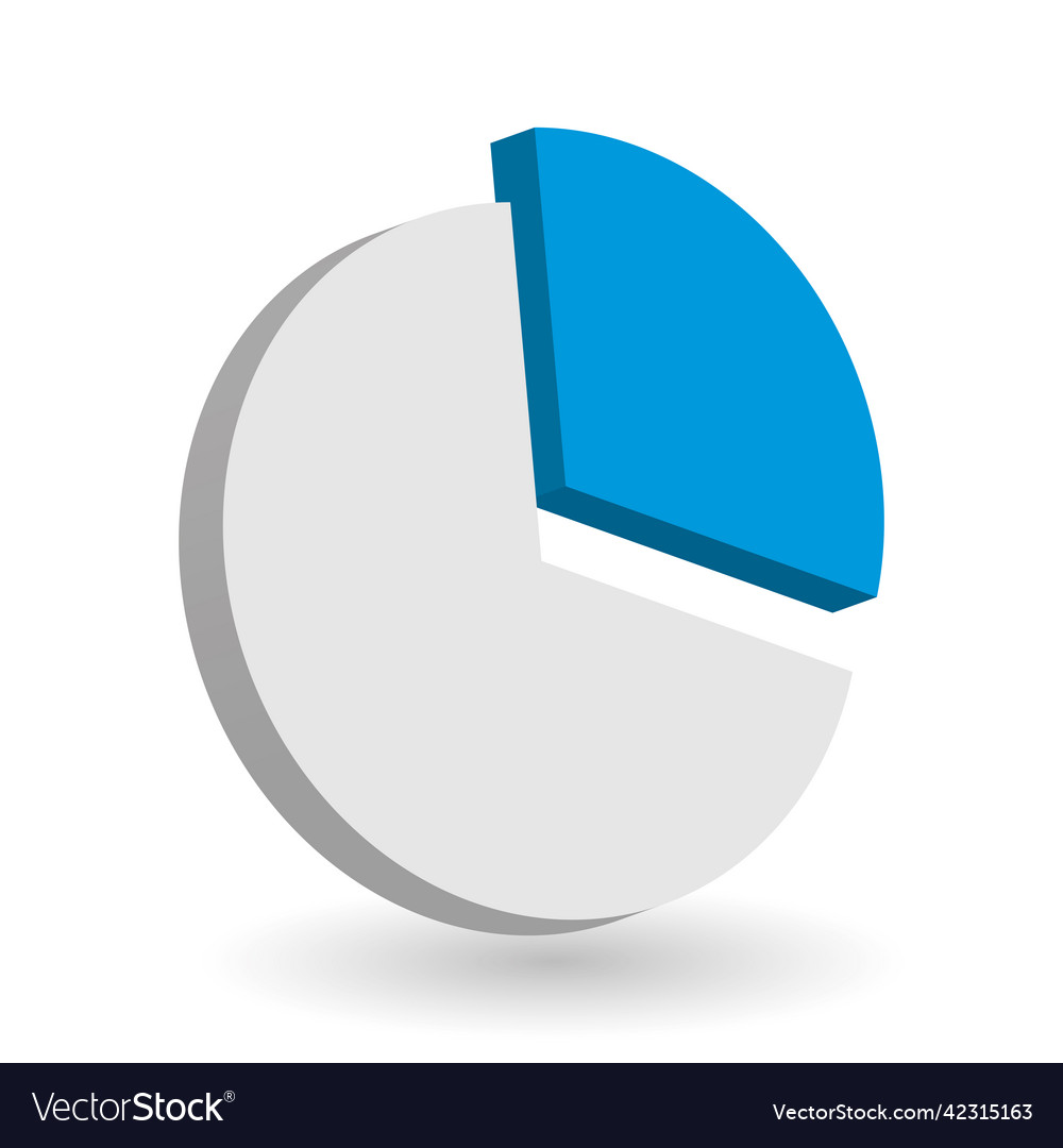 Pie chart design element