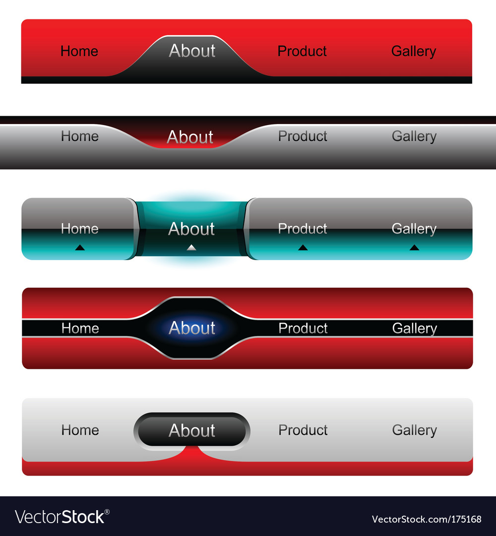 Editable website buttons