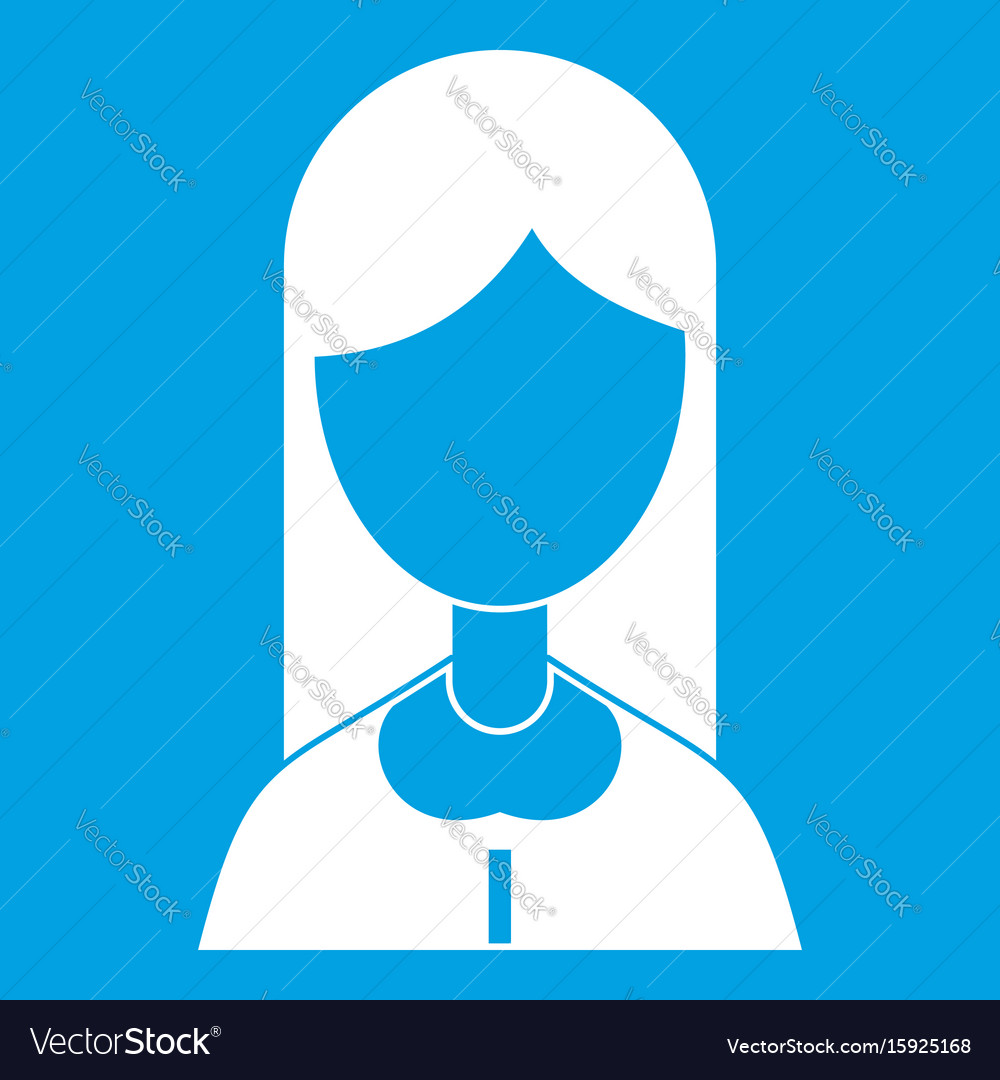 Mother icon white Royalty Free Vector Image - VectorStock