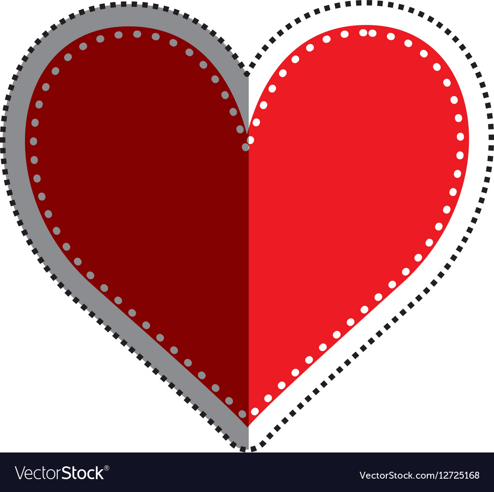 Romantic heart concept Royalty Free Vector Image