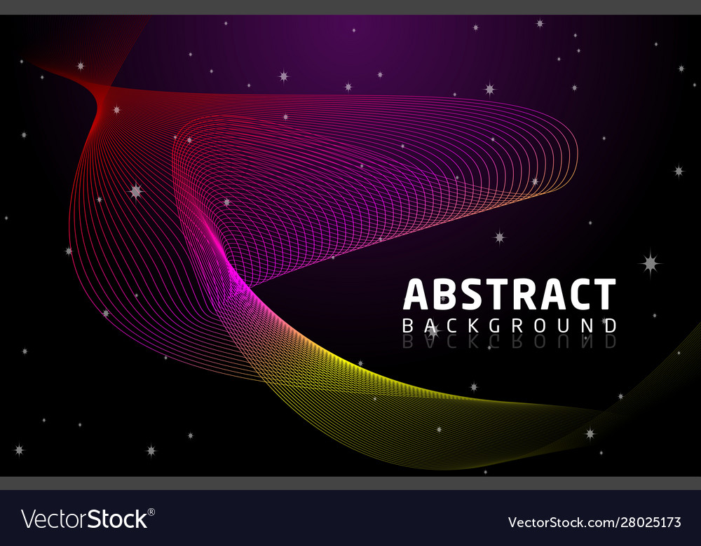 Abstract blend shape background