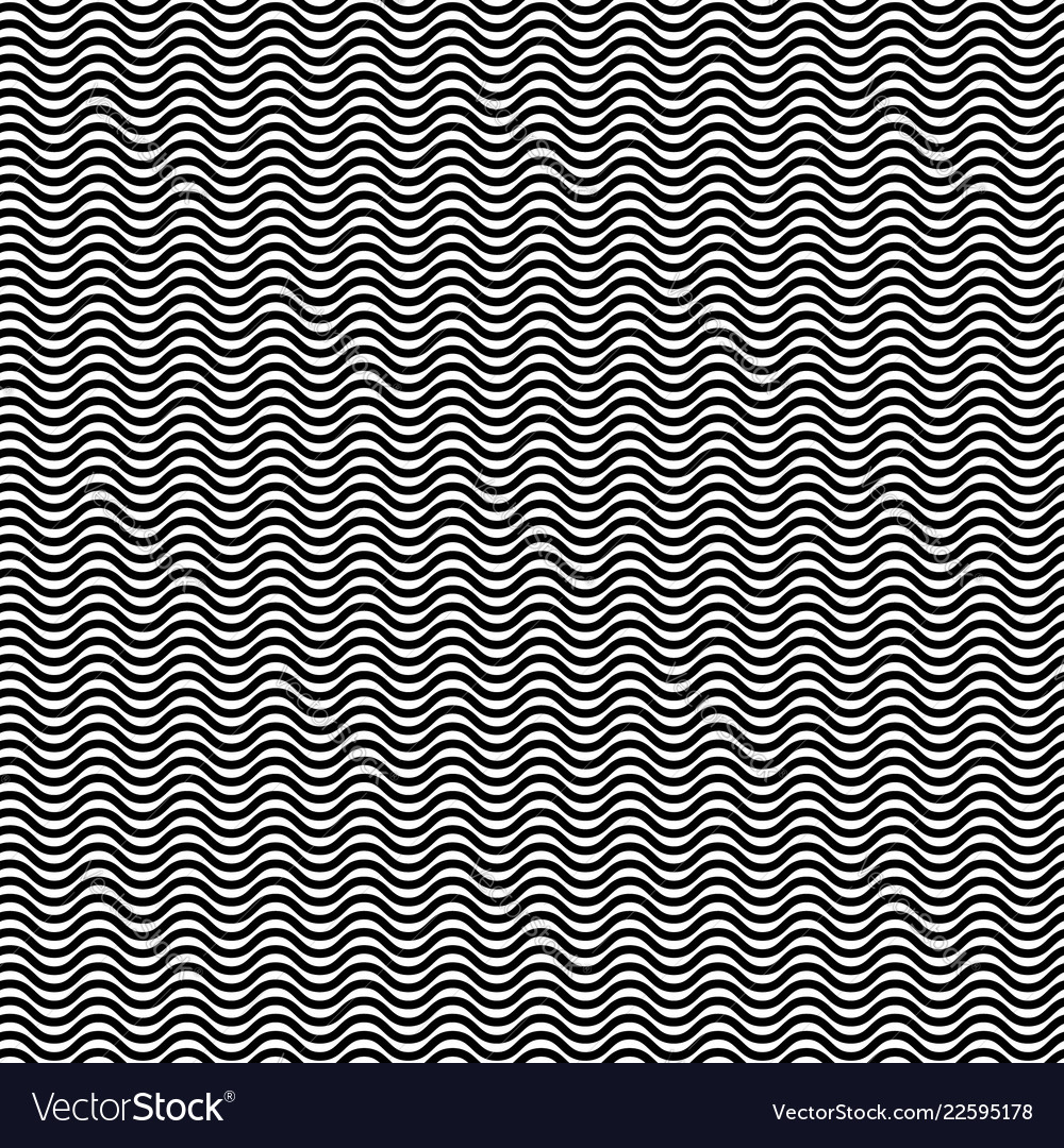 Distorted Wavy Zigzag Pattern