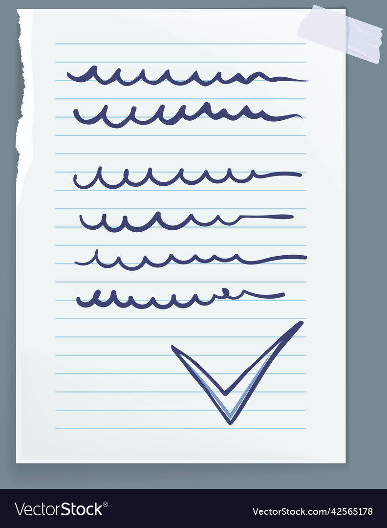 Document icon file text message sheet of paper vector image Document icon file text message sheet of paper