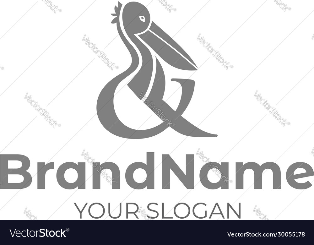 Pelican logo design