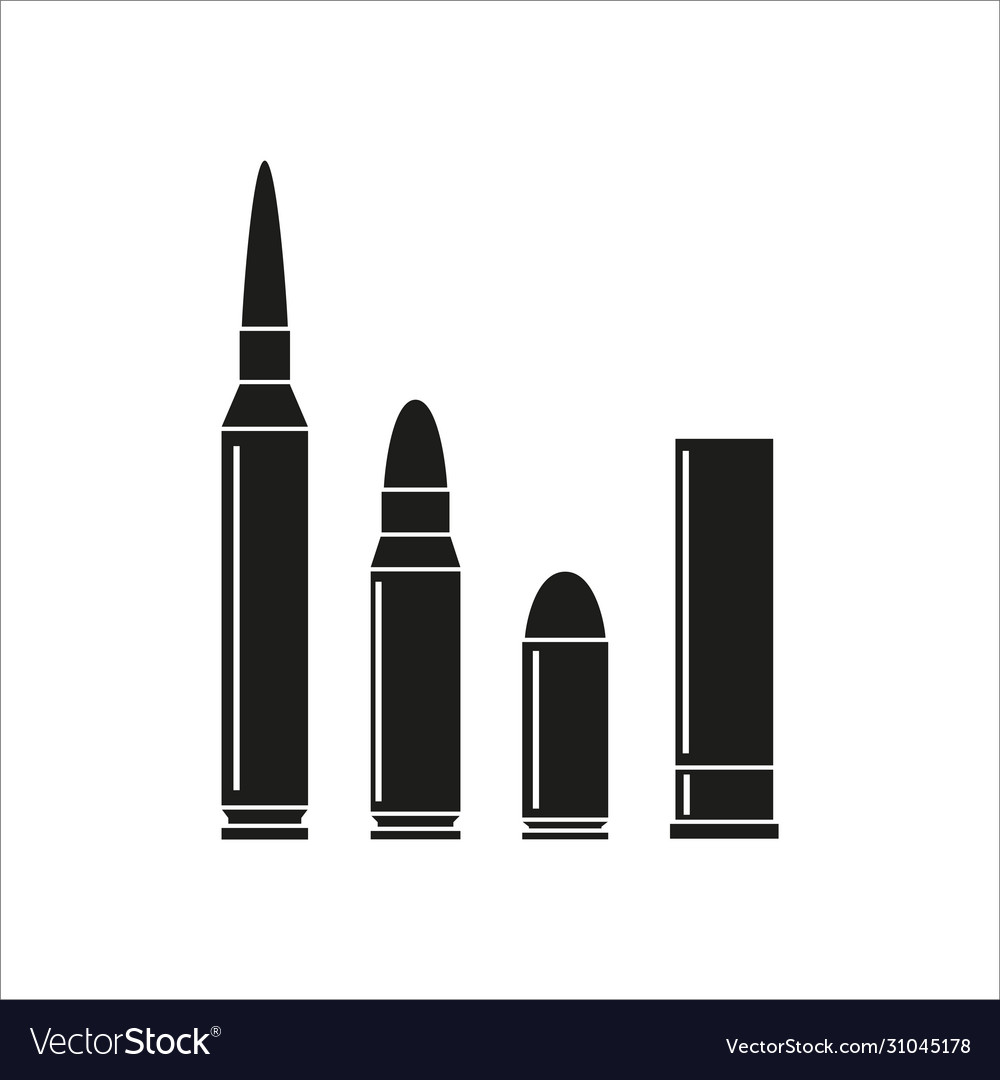 Set bullet icons isolate on white background vector image Set bullet icons isolate on white background