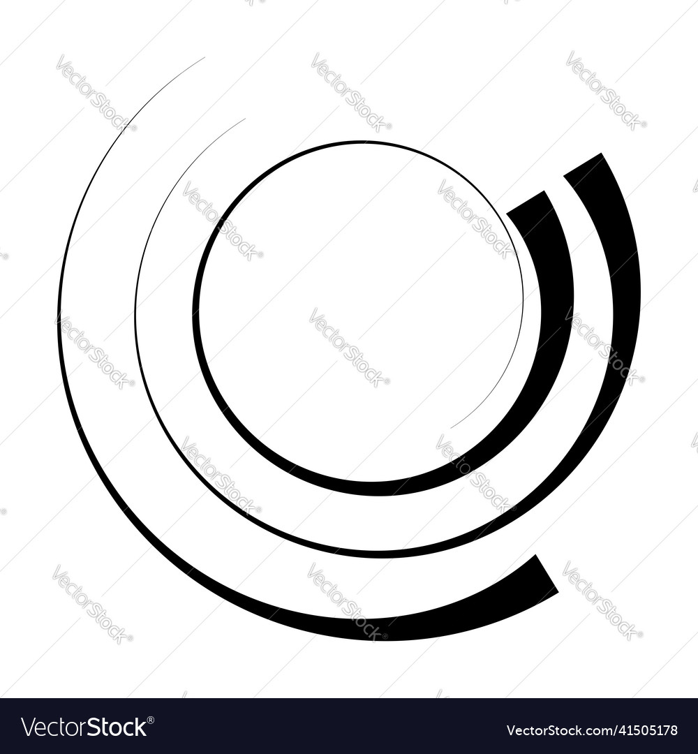 Spiral swirl twirl shape vortex helix icon symbol vector image Spiral swirl twirl shape vortex helix icon symbol