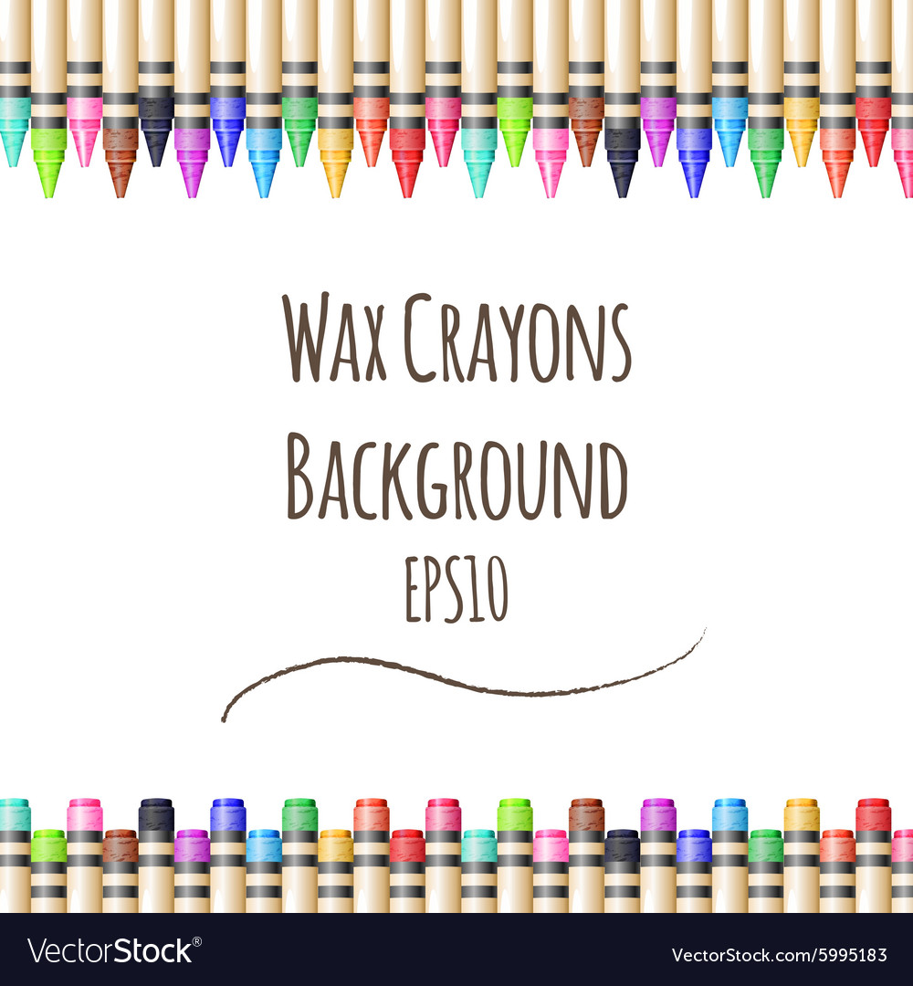 Colorful background with fence from wax