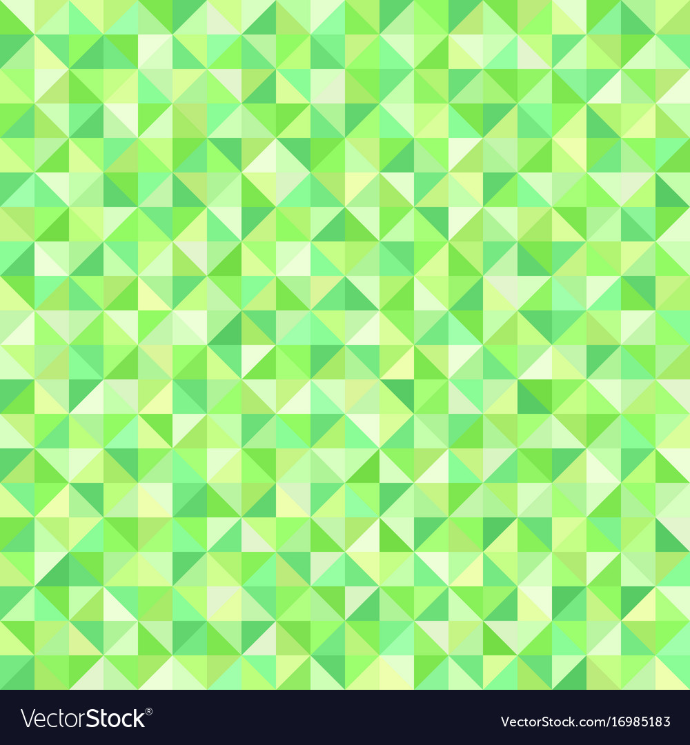 Green right triangle pattern seamless background