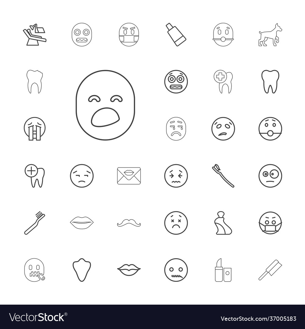 Mouth icons