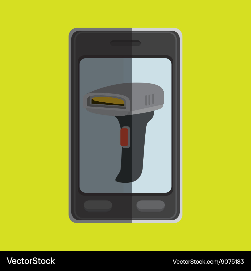 Product identification code design Royalty Free Vector Image