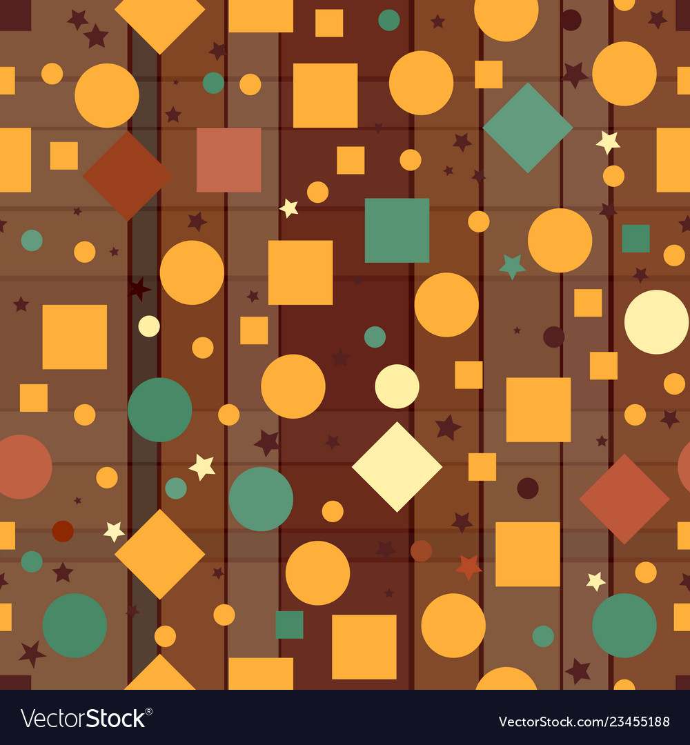 A seamless repeating pattern made up of geometric vector image A seamless repeating pattern made up of geometric