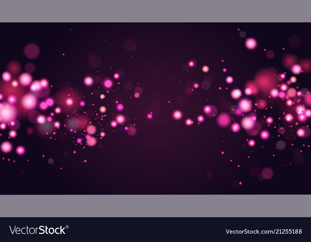 Abstract defocused circular bokeh sparkle glitter