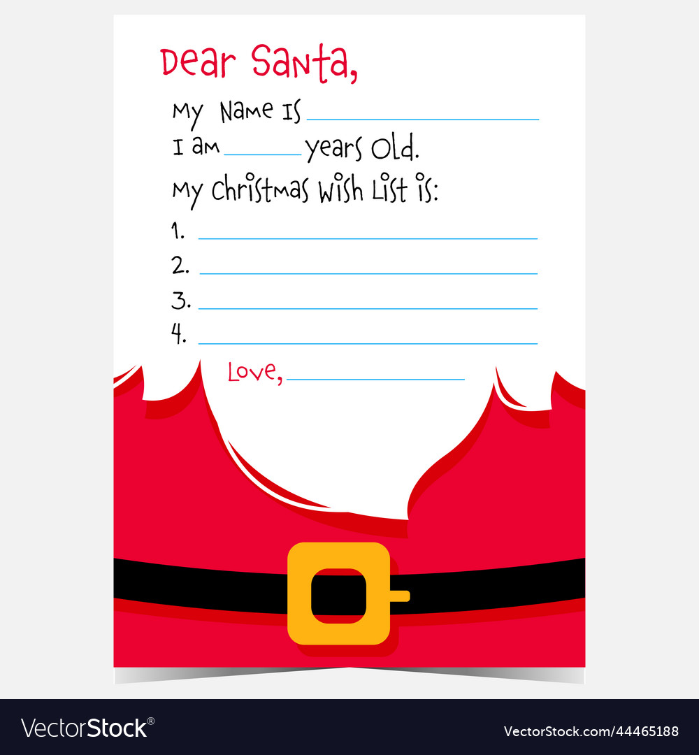 Santa Certificate Template