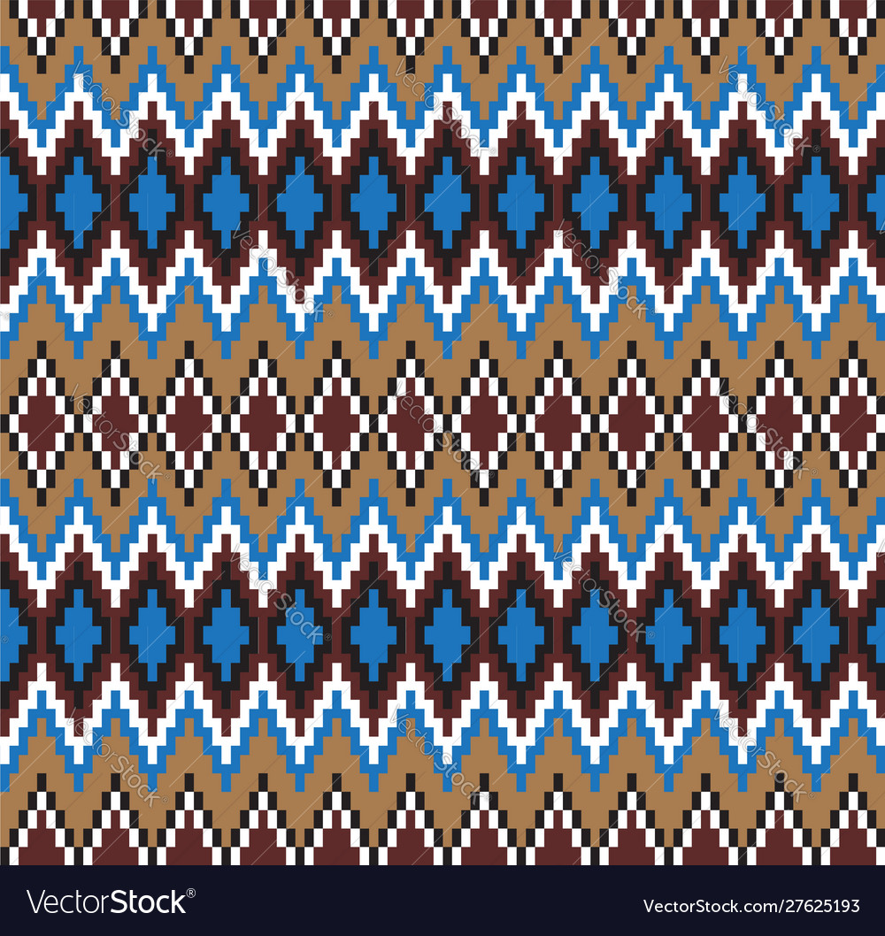 Colorful classic modern argyle chevron seamless