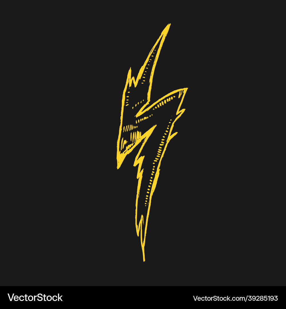 Lightning Royalty Free Vector Image - VectorStock