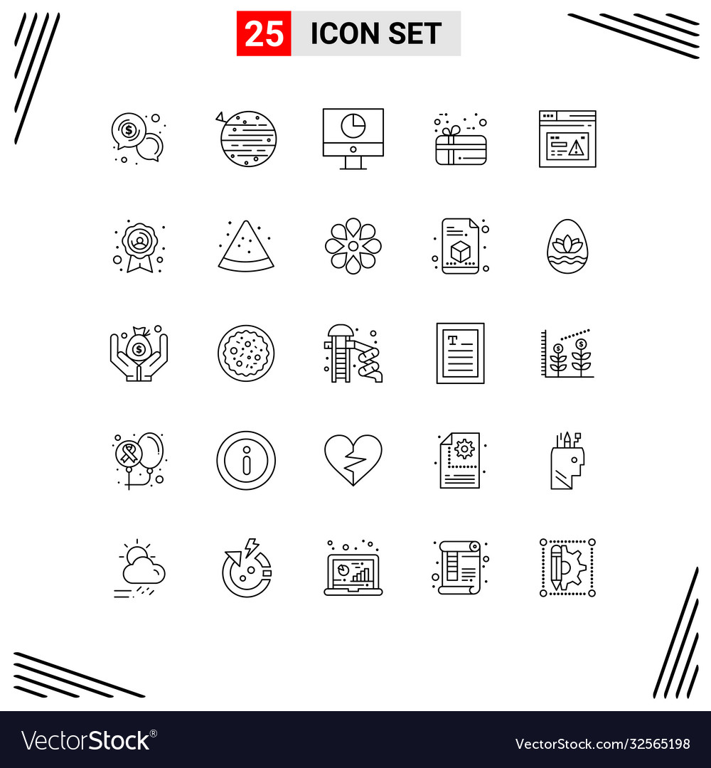 25 universal lines set for web and mobile