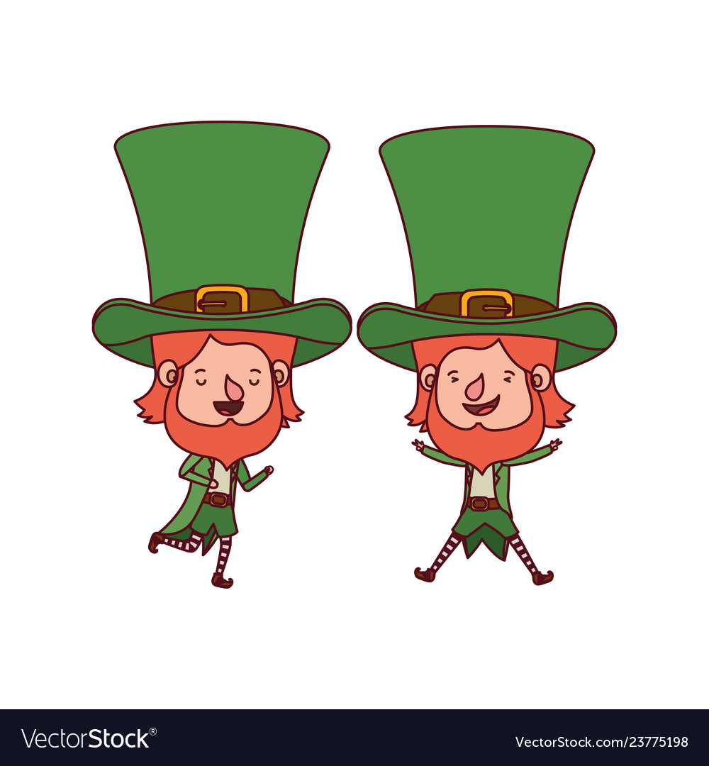 Leprechauns stehend avatar Charakter