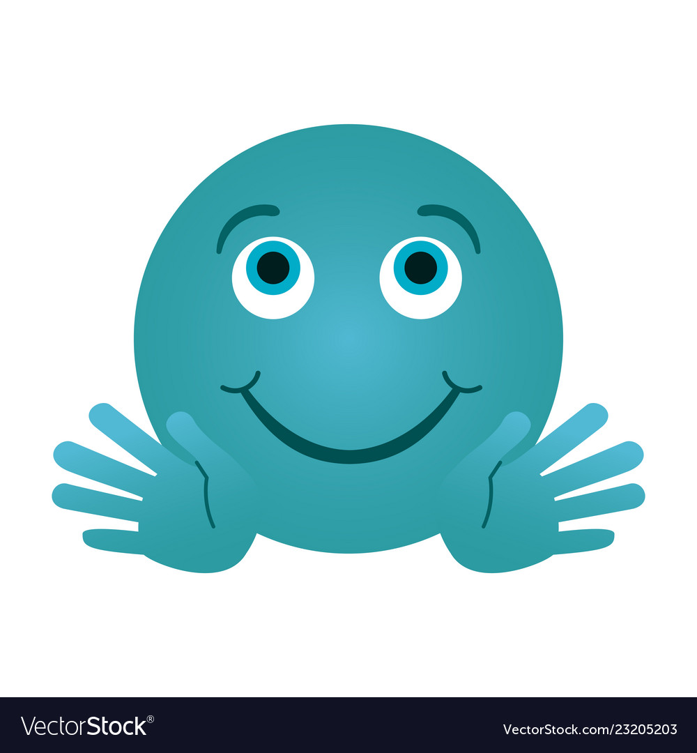 Chat emoji emoticon Royalty Free Vector Image - VectorStock