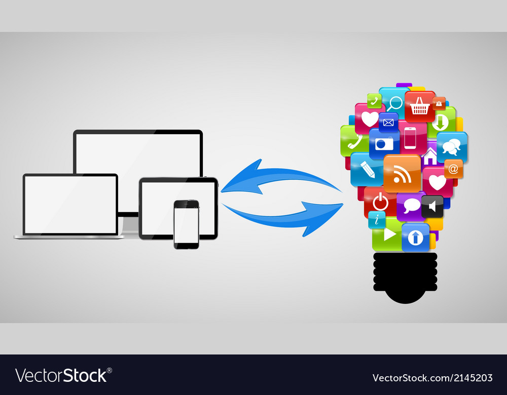 Cloud computing concept