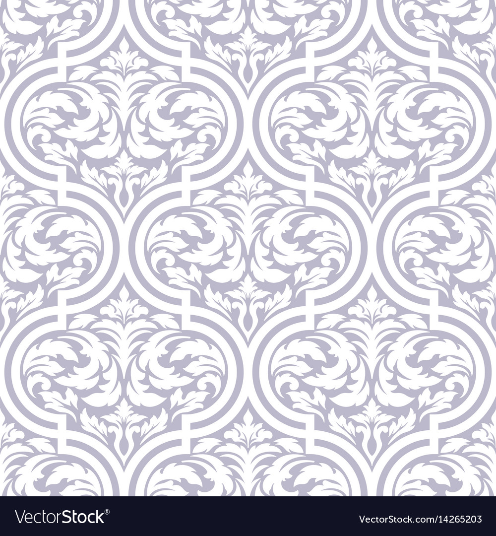 Damask seamless pattern background classical