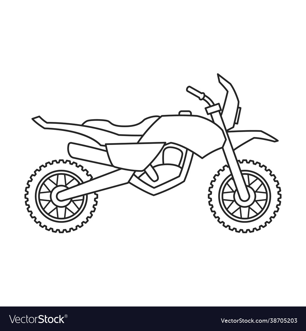 Motorcycle iconoutline icon