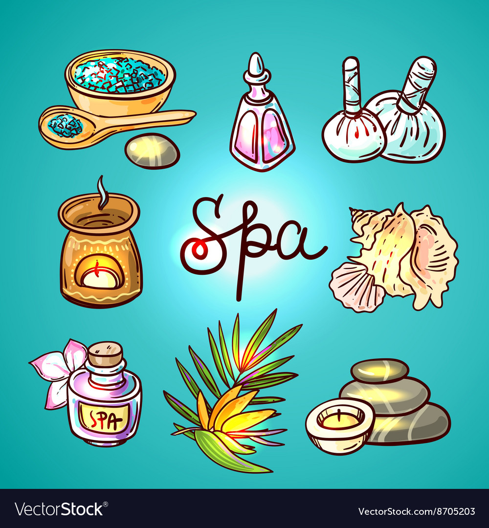 Spa therapy background