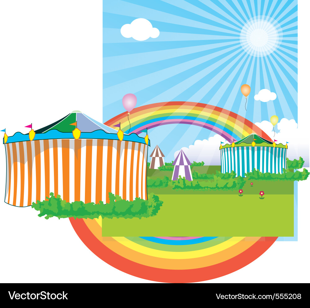 Background circus Royalty Free Vector Image - VectorStock