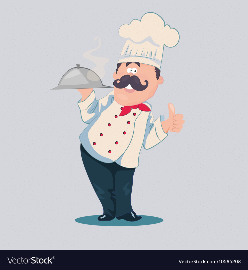 Chef Cartoon Character Royalty Free Vector Image