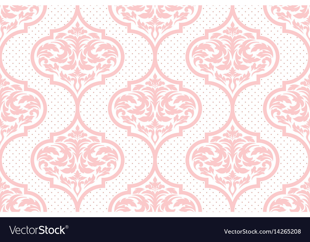 Elegant Damask Floral Pattern