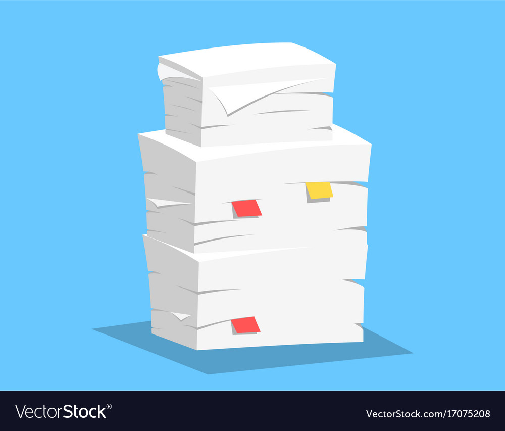 Stack of papers