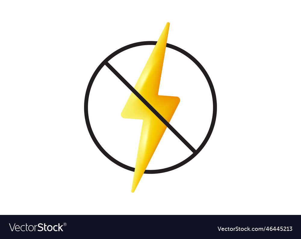 Antistatic material 3d icon static electricity Vector Image