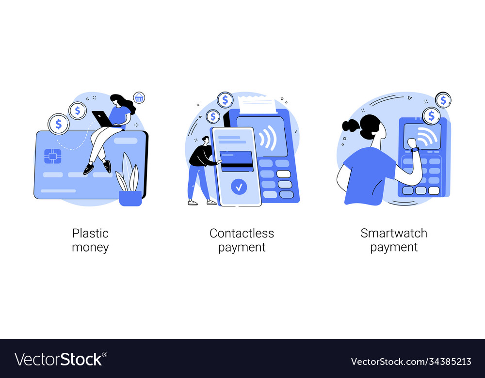 Digital transactions abstract concept vector image Digital transactions abstract concept
