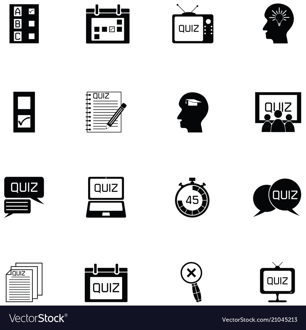 Download Quiz Icon Vector - QUIZ