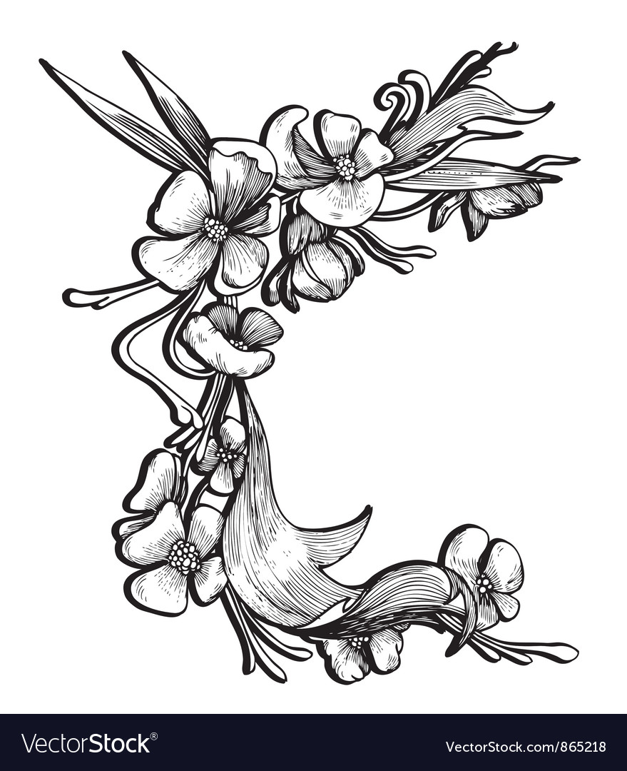 baroque floral element royalty