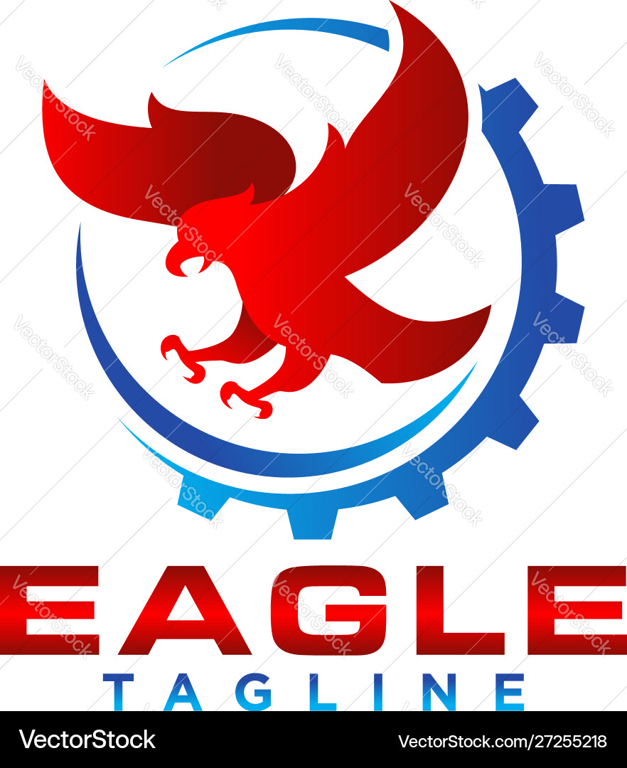 Eagle logo Royalty Free Vector Image - VectorStock