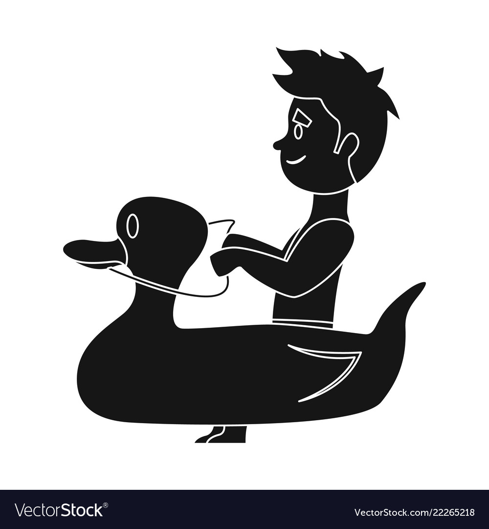 Isolated object of pool and swimming icon set
