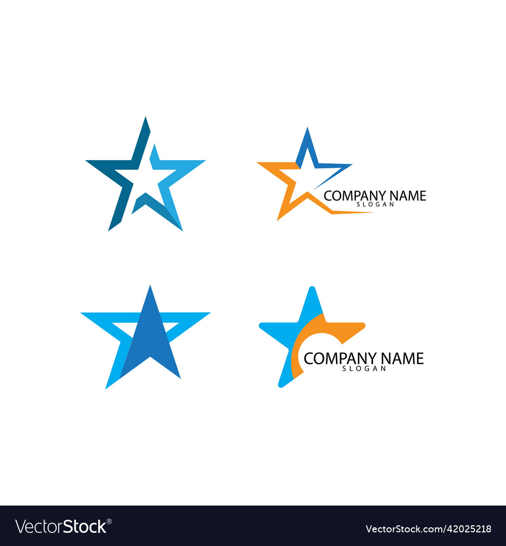 Star logo Royalty Free Vector Image - VectorStock