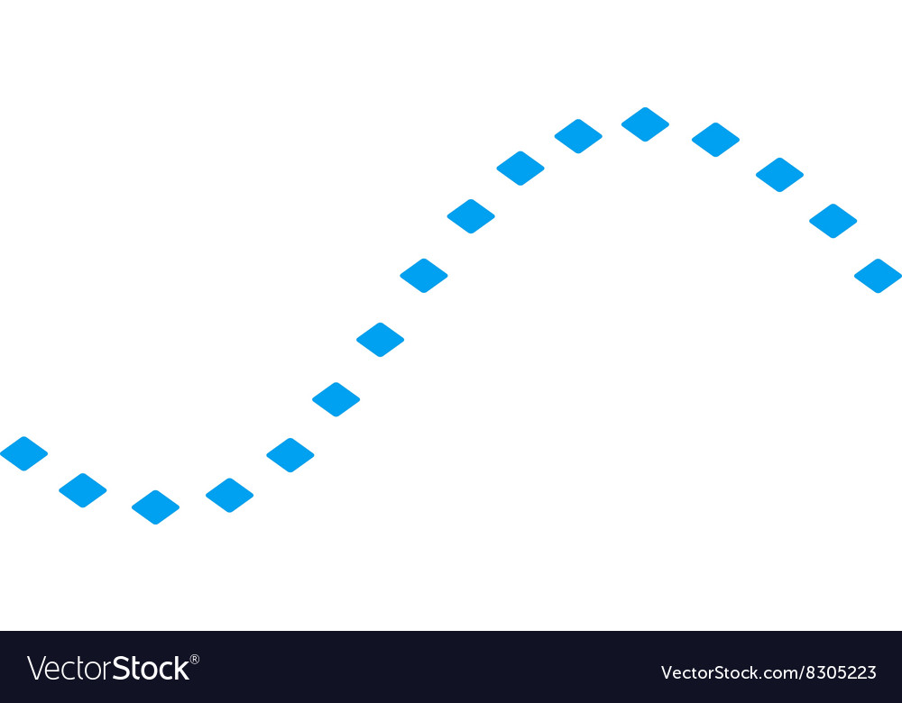 Dotted function line toolbar icon
