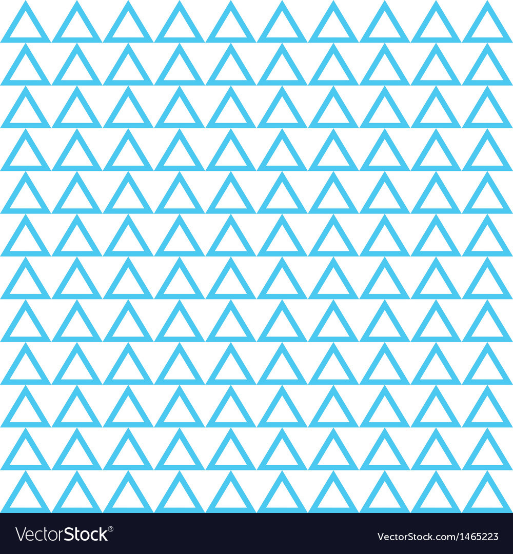 Seamless blue triangle abstract pattern