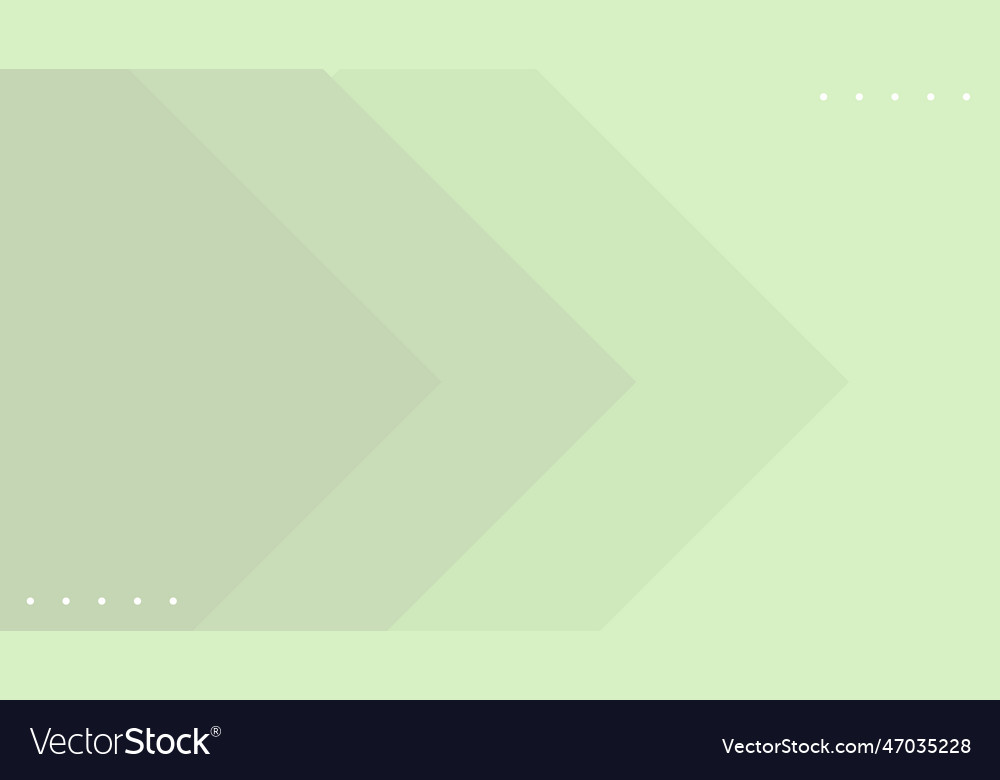 Abstract green fluid shape modern background Vector Image