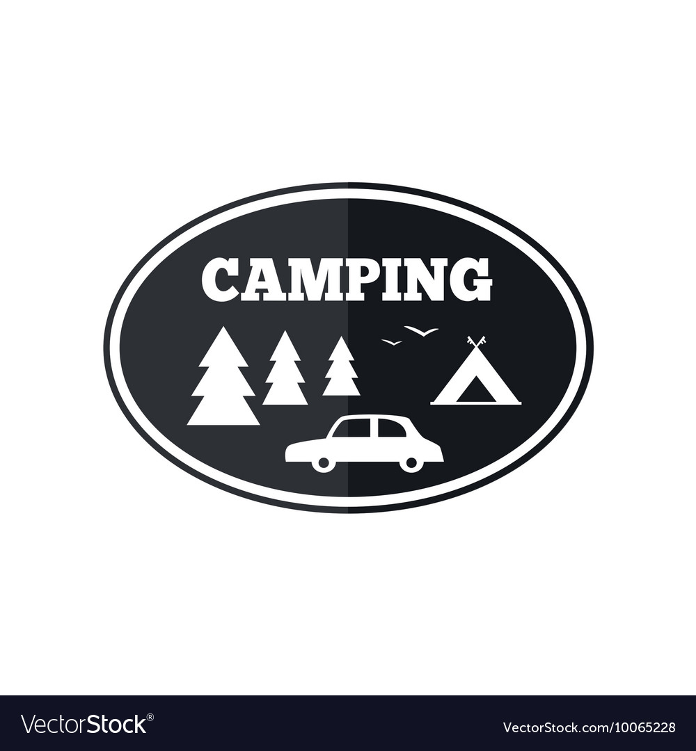 Camping logo design