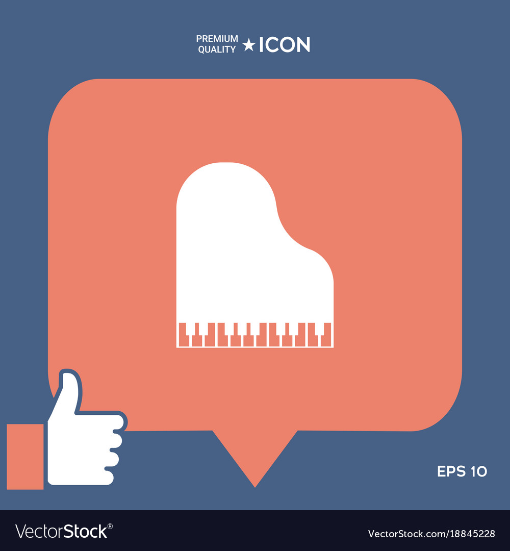 Grand piano icon