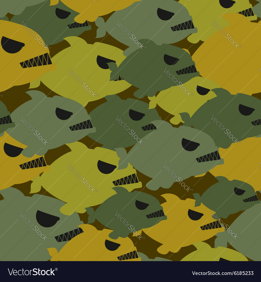 Army military camouflage from piranha protective