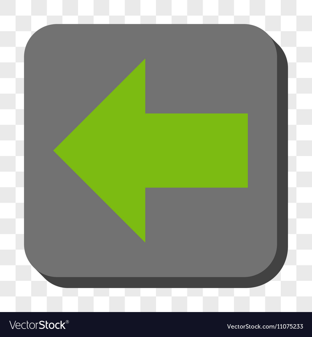 Arrow left rounded square button