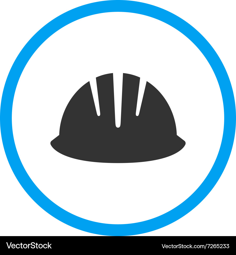 Builder Helmet Icon Royalty Free Vector Image - VectorStock