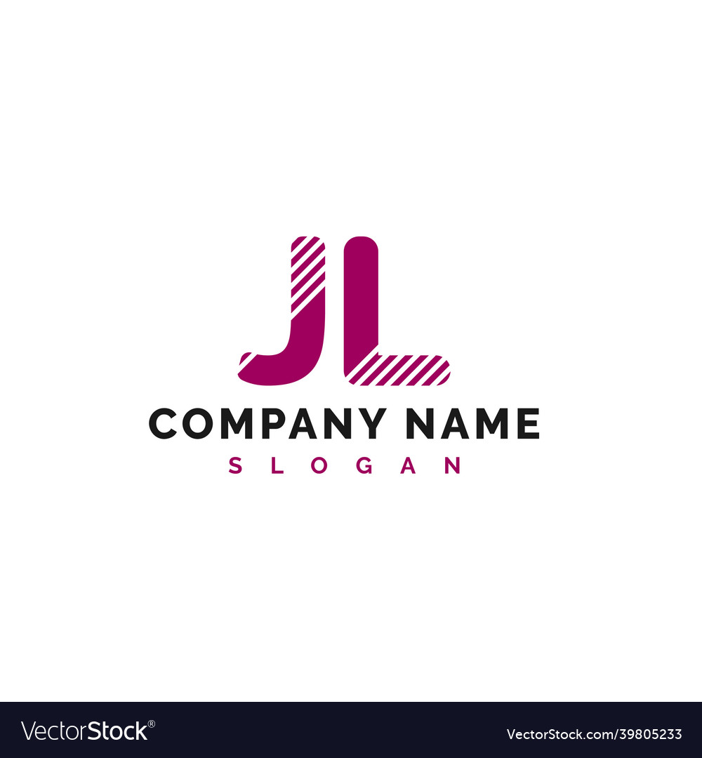 Jl letter logo design