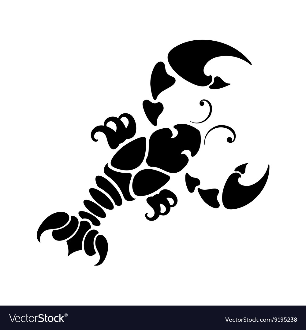 Zodiac sign cancer Royalty Free Vector Image - VectorStock