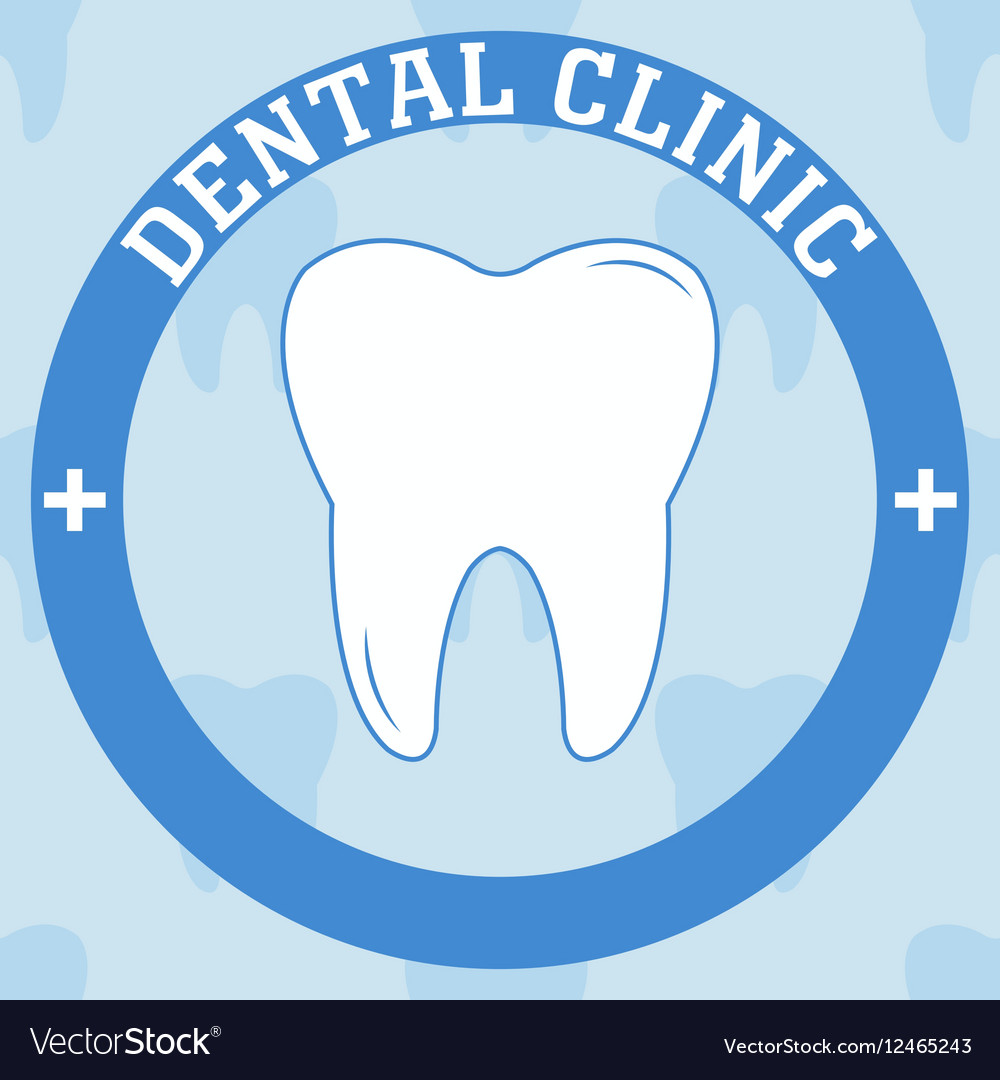 Dental clinic icon Royalty Free Vector Image - VectorStock