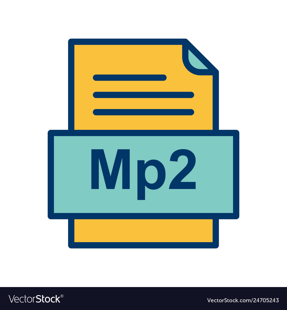 Mp2 file document icon
