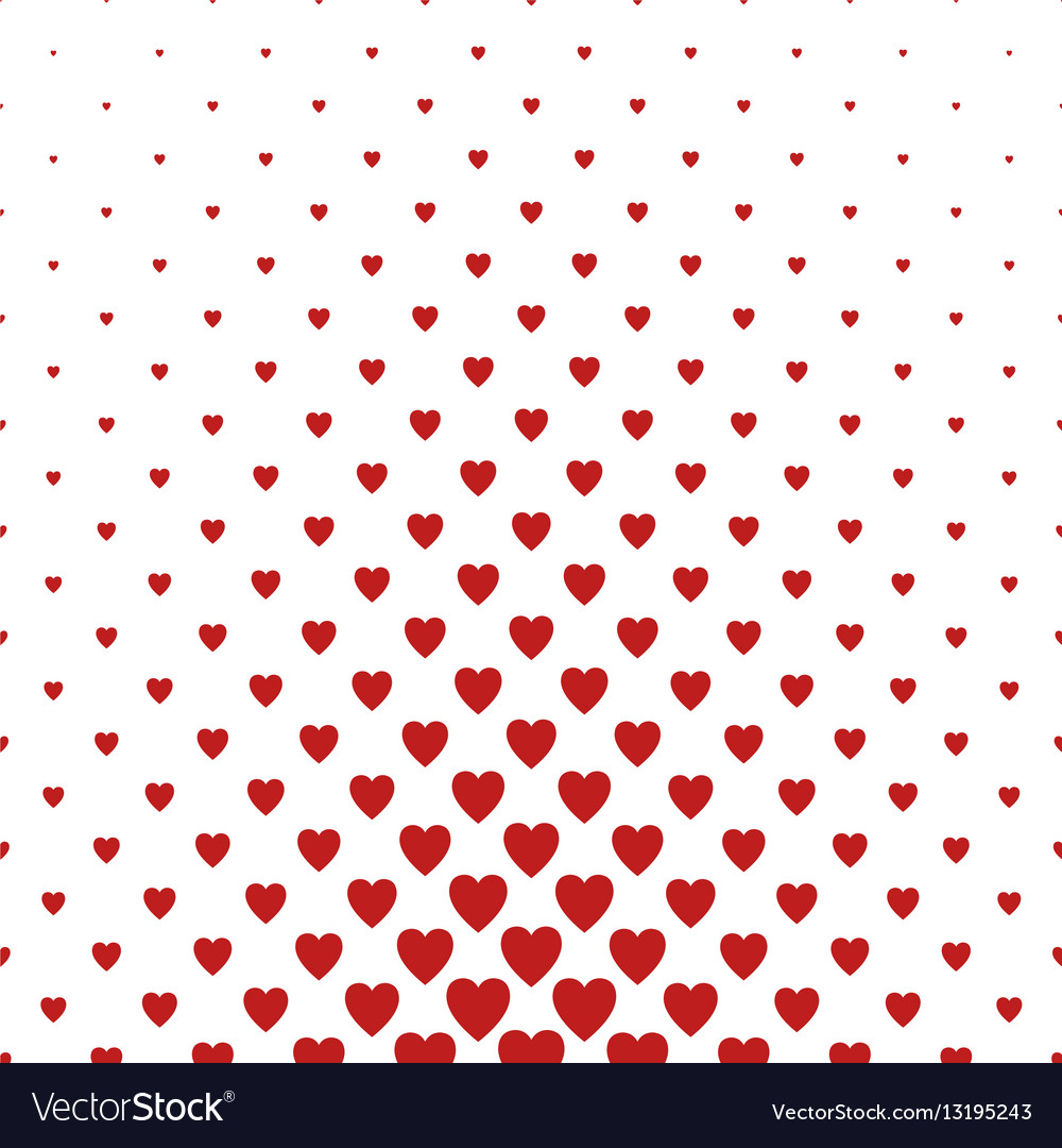 Red heart pattern background design